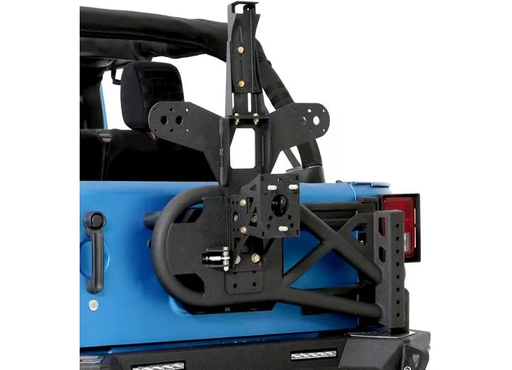 Smittybilt 07-18 wrangler jk 2/4 door xrc gen2 bolt on tire carrier