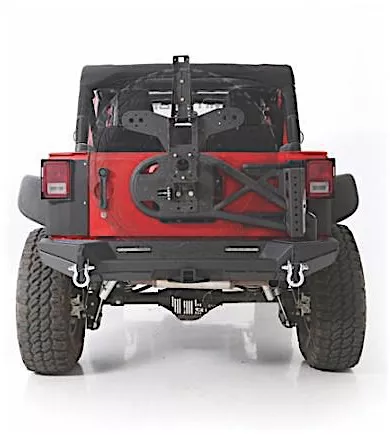 Smittybilt 07-18 wrangler jk 2/4 door xrc gen2 bolt on tire carrier