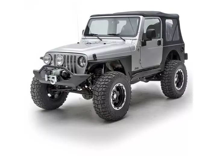 Smittybilt 97-06 wrangler tj/lj 2dr xrc armor front tube fenders; black textured