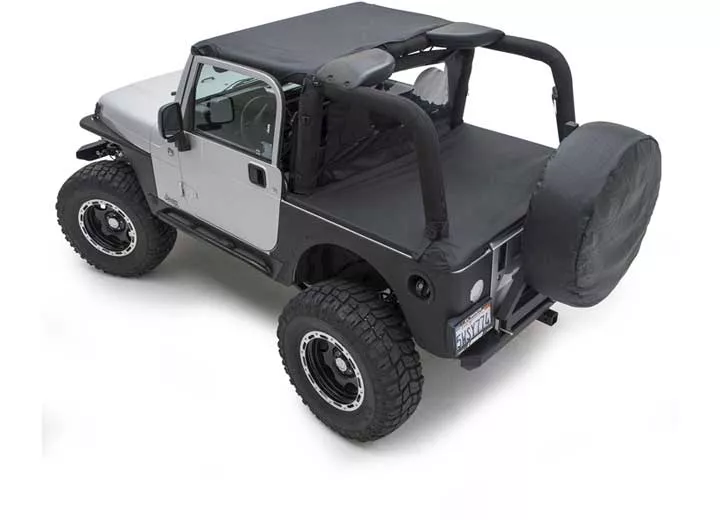 Smittybilt 97-06 wrangler tj/lj 2dr xrc armor front tube fenders; black textured