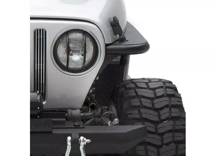 Smittybilt 97-06 wrangler tj/lj 2dr xrc armor front tube fenders; black textured