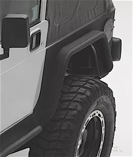 Smittybilt 87-95 wrangler yj 2 door xrc rear corner guards - black textured