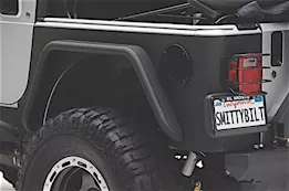 Smittybilt 87-95 wrangler yj 2 door xrc rear corner guards - black textured