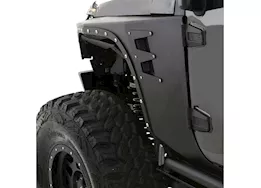 Smittybilt 07-18 wrangler jk 2/4 dr xrc front fenders armor; sold as pair; black textured