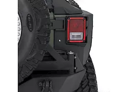 Smittybilt 07-18 wrangler jk 4 dr xrc rear corner armor; complete inner liner; black textured