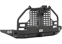 Smittybilt 07-18 wrangler jk 2/4 door xrc atlas rear bumper with tire carrier