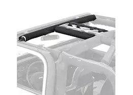 Smittybilt 97-06 wrangler tj 2dr src roll cage kit; satin black powder coat