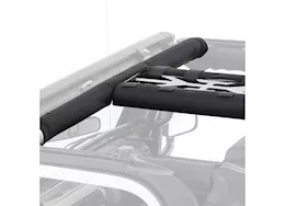 Smittybilt 11-18 wrangler jk 4dr src 6-pc roll cage kit; satin black powdercoat