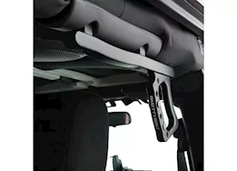 Smittybilt black aluminum grab handles 07-18 jeep wrangler jk rear 2/4 door