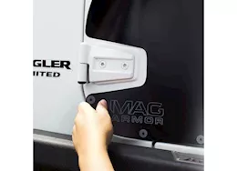 Smittybilt 07-18 wrangler (jk) - 4 door mag-armor (magnetic trail skins)