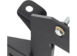 Smittybilt 18-c jeep wrangler jl spare tire relocation bracket; fits up to 35in tire