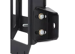 Smittybilt 18-c jeep wrangler jl spare tire relocation bracket; fits up to 35in tire