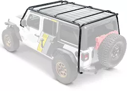 Smittybilt src roof rack jl 4 door textured black