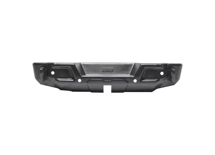 Smittybilt 18-c wrangler jl 2/4dr stryker rear bumper; black