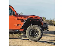 Smittybilt 18-c wrangler jl apollo front fender flares; sold as pair