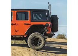 Smittybilt 18-c wrangler jl apollo rear fender flares; sold as pair