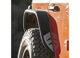 Smittybilt 18-c wrangler jl apollo rear fender flares; sold as pair