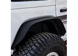 Smittybilt 18-c jeep wrangler jl 4dr xrc front and rear flat fender flare set of four