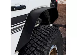 Smittybilt 18-c jeep wrangler jl 4dr xrc front and rear flat fender flare set of four