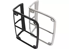 Smittybilt 07-18 wrangler (jk) euro tail light guards - stainless steel