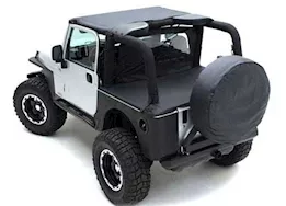 Smittybilt 97-06 wrangler (tj) standard top - black diamond