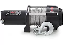 Smittybilt Xrc 3.o 3000lb winch; 3.9hp winch motor; remote switch w/11.5ft lead