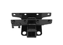 Smittybilt 07-18 wrangler jk 2/4dr factory style 2in receiver hitch; class iii; bolt on; gloss black