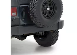 Smittybilt 07-18 wrangler jk 2/4dr factory style 2in receiver hitch; class iii; bolt on; gloss black