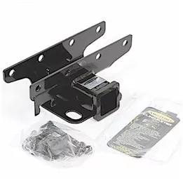 Smittybilt 07-18 wrangler jk 2/4dr factory style 2in receiver hitch; class iii; bolt on; gloss black