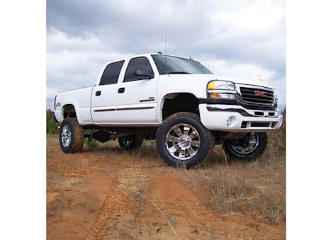 Superlift 2001-2010  SILVERADO/SIERRA 2500 HD/3500 HD 4WD 6IN LIFT KIT KNUCKLE KIT W/FOX 2.0 SHOCKS