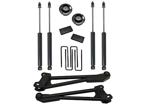 Superlift 14-C RAM 3500 2.5IN  LIFT KIT-W/ RADIUS ARMS