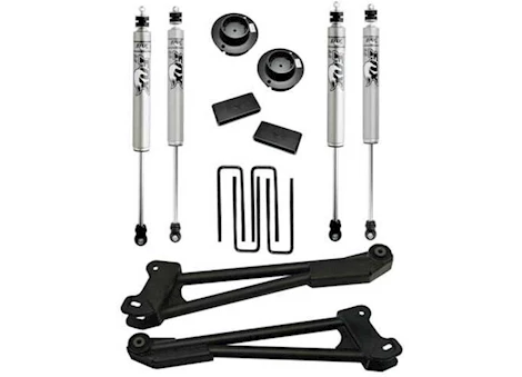 Superlift 14-C RAM 3500 2.5IN  LIFT KIT-W/ RADIUS ARMS & FOX SHOCKS