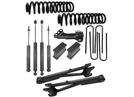 Superlift 08-10 FORD F250/350 2IN COIL SPRING LIFT KIT-W/ RADIUS ARMS & SUPERLIFT SHOCKS