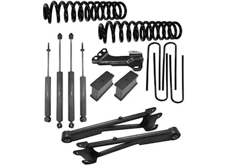Superlift 05-07 FORD F250/350 2IN COIL SPRING LIFT KIT-W/ RADIUS ARMS & SUPERLIFT SHOCKS