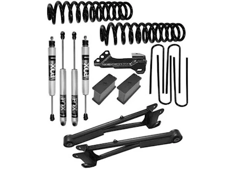 Superlift 05-07 FORD F250/350 2IN COIL SPRING LIFT KIT-W/ RADIUS ARMS & FOX SHOCKS