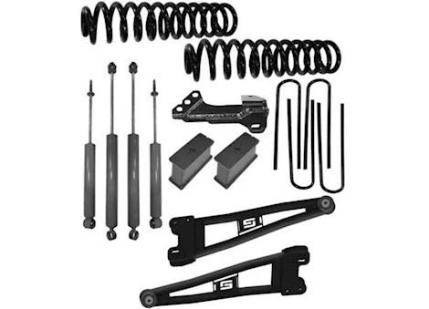 Superlift 23-C FORD F250/350 2IN COIL SPRING LIFT KIT-W/ RADIUS ARMS