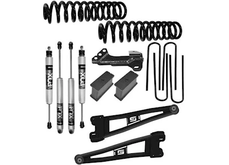 Superlift 23-C FORD F250/350 2IN COIL SPRING LIFT KIT-W/ RADIUS ARMS & FOX SHOCKS