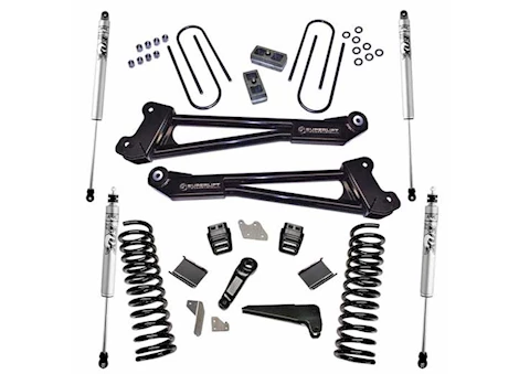 Superlift 2013-2018 DODGE RAM 3500 4WD DIESEL 4IN LIFT KIT W/REP RADIUS ARMS W/FOX 2.0 SERIES SHOCKS