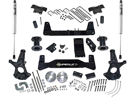 Superlift 14-18 (19 LEGACY/LTD)SILVERADO/SIERRA 1500 4WD 6.5IN LIFT KIT W/FOX 2.0 SHOCKS