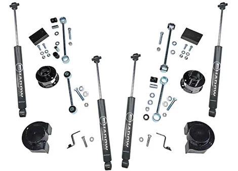 Superlift 18-C JEEP WRANGLER JL 4WD 2.5IN COIL SPACER KIT W/SHOCKS