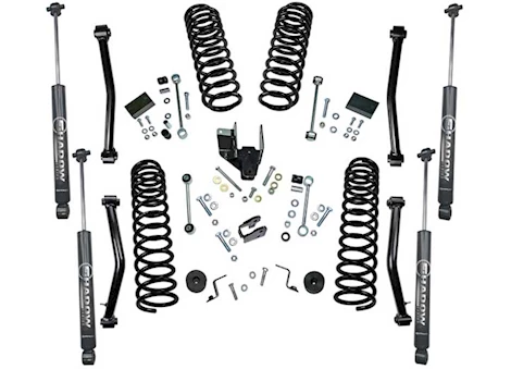 Superlift 18-C JEEP WRANGLER JL 2DR 4IN DUAL RATE COIL LIFT KIT W/SHADOW SERIES SHOCKS