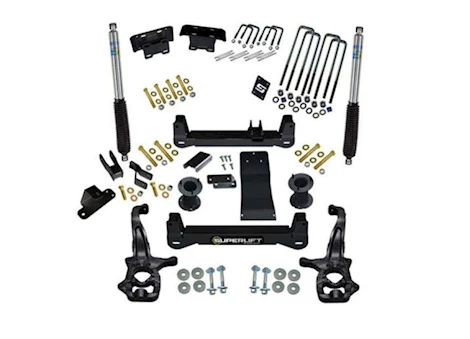 Superlift 19 (NEW BODY)-22 SILVERADO/SIERRA 1500 4WD 4IN LIFT KIT W/BILSTEIN REAR SHOCKS