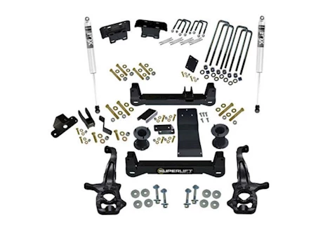 Superlift 19 (NEW BODY )-22  SILVERADO/SIERRA 1500 4WD TRAILBOSS; AT4 MODELS 4IN LIFT KIT W/FOX SHOCKS