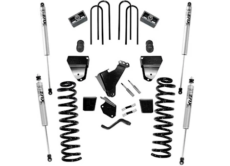 Superlift 05-07 FORD F250/F350 SD 4WD DSL 6IN LIFT KIT W/O 4 LINK CONVERT W/O REP RADIUS ARMS W/FOX 2.0 SHOCKS