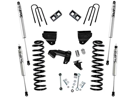 Superlift 08-10 FORD F250/F350 SD 4WD DSL 4IN LIFT KIT W/O 4 LINK CONVERT W/O REP RADIUS ARMS W/FOX 2.0 SHOCKS