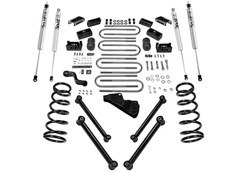 Superlift 2007-2008 DODGE RAM 2500/3500 4WD 6.7L CUMMINS DIESEL 6IN LIFT KIT W/FOX 2.0 SERIES SHOCKS