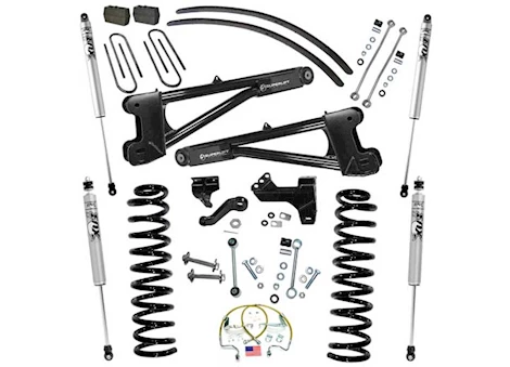 Superlift 08-10 FORD F250/F350 SUPER DUTY 4WD DIESEL 6IN LIFT KIT W/REP RADIUS ARMS W/FOX 2.0 SERIES SHOCKS