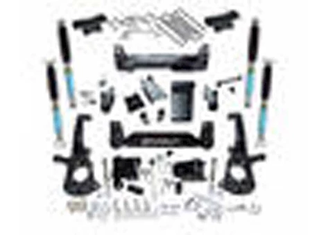 Superlift 2011-19 CHEVY SILVERADO/GMC SIERRA 2500HD; 3500HD 4WD 6IN LIFT KIT KNUCKLE KIT W/BILSTEIN SHOCKS