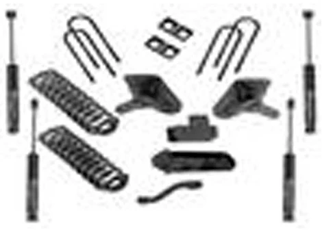 Superlift 1980-1996 FORD F-150 4WD 4IN LIFT KIT W/SUPERLIFT SHOCKS