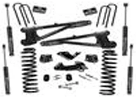 Superlift 05-07 FORD F250/F350 SUPER DUTY 4WD DIESEL 4IN LIFT KIT W/REP RADIUS ARMS/SUPERLIFT SHOCKS